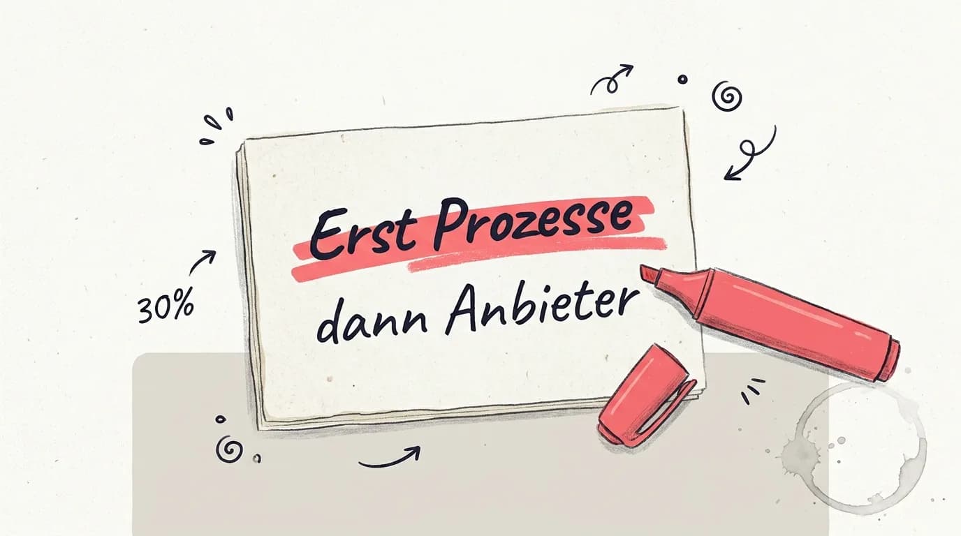 ERP-Auswahl: warum du erst Prozesse aufnehmen musst - Titelbild